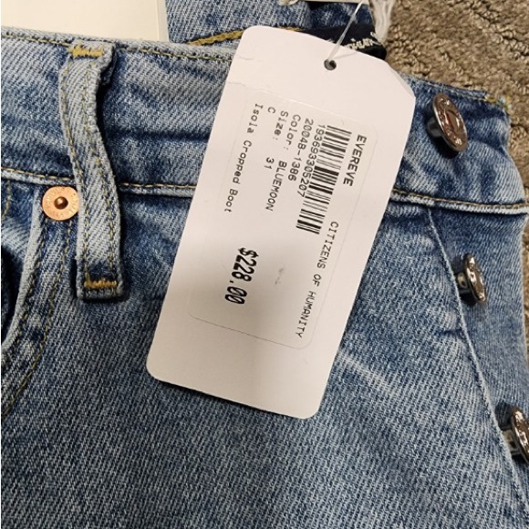 Citizens of Humanity Isola Mid Rise Boot In Blue Moon - Picture 8 of 9